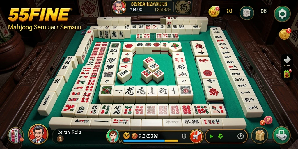 Tampilan gameplay 55FIVE yang menarik dan menantang.