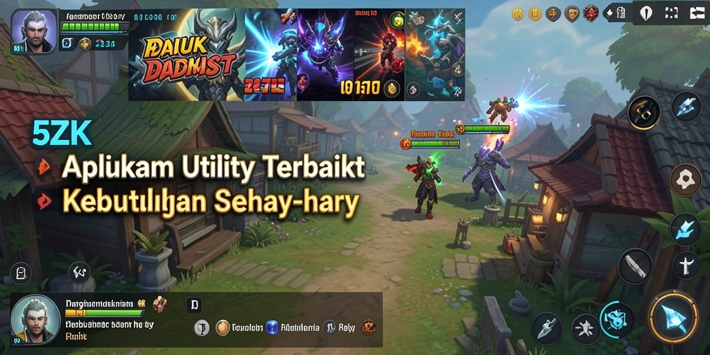 Screenshot utama 5ZK yang menampilkan antarmuka aplikasi Utility.
