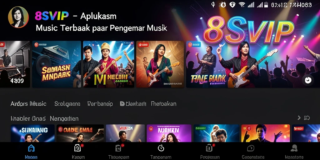 Tampilan gameplay <strong>8SVIP</strong> yang menarik dan interaktif dengan banyak pilihan lagu.