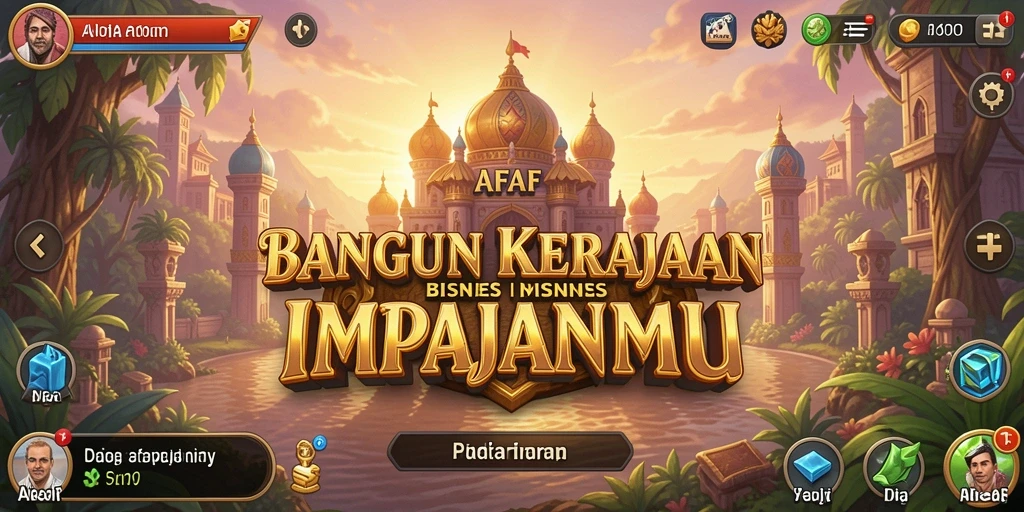 Screenshot AFAF yang menunjukkan pengelolaan bisnis yang menarik.