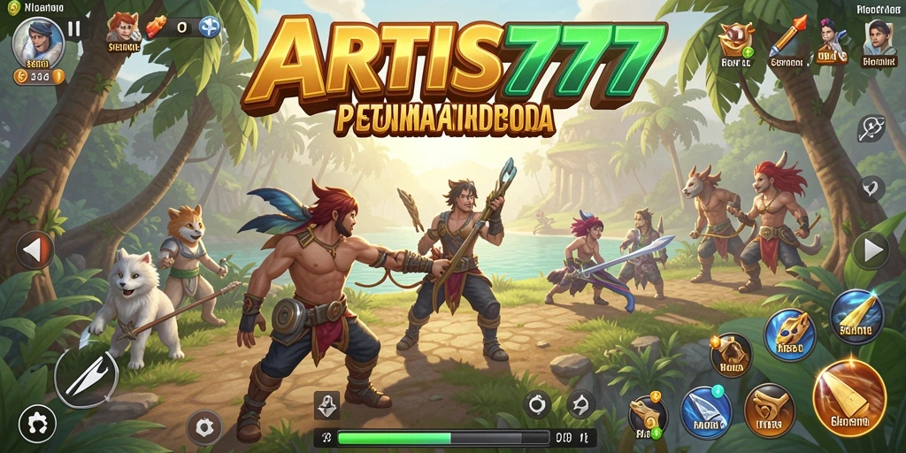 Tampilan gameplay seru di dunia terbuka ARTIS777.
