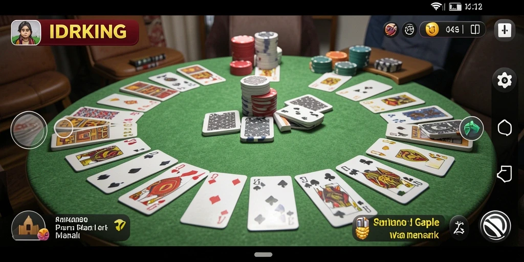 Tampilan gameplay Gaple yang menarik di IDRKING.