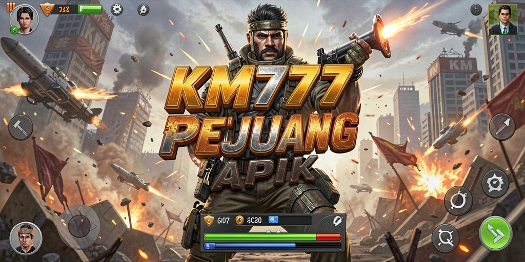 Tampilan aksi seru dalam KM777 saat pertempuran berlangsung.