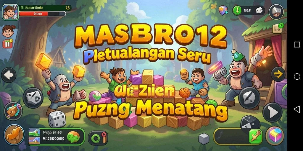 Screenshot MASBRO12 yang menampilkan gameplay menantang dan seru.