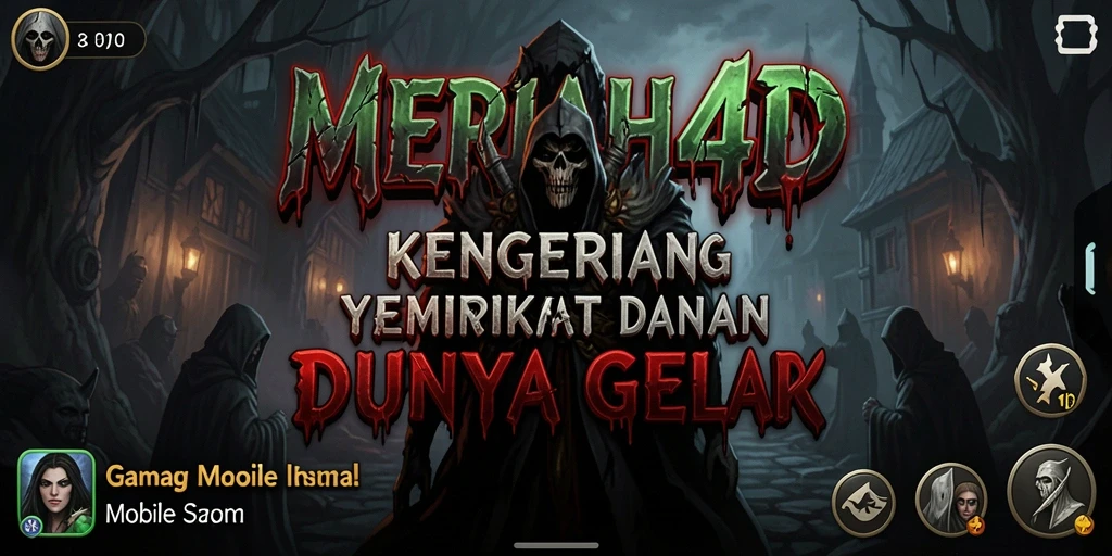 Tampilan gameplay MERIAH4D yang menyeramkan dan penuh ketegangan.