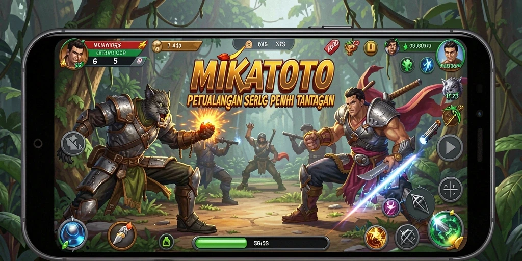 Tampilan permainan <strong>MIKATOTO</strong> yang menakjubkan dengan pemandangan alam yang mempesona.