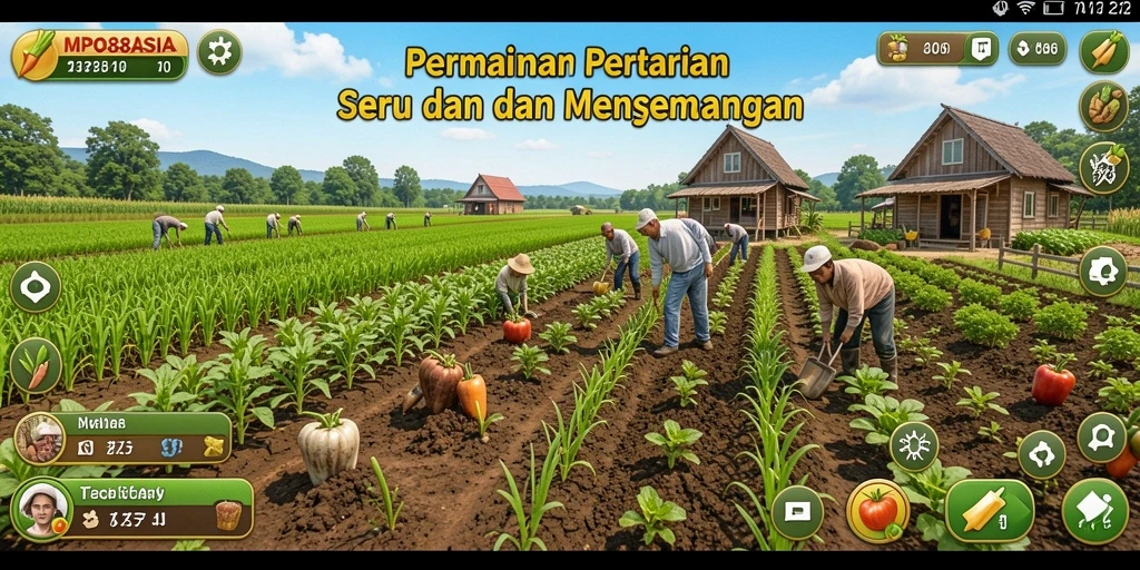 Tangkapan layar MPO88ASIA menampilkan pengalaman bertani yang menyenangkan dan interaktif.
