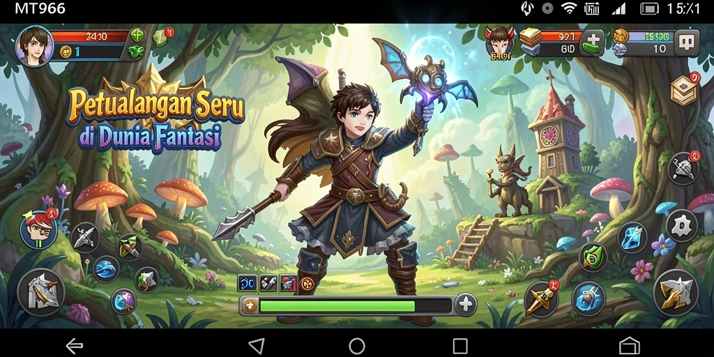 Gameplay seru dan menarik di dunia fantasi MT966.