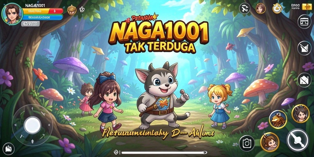 Tangkapan layar menunjukkan aksi seru dalam game Anime.