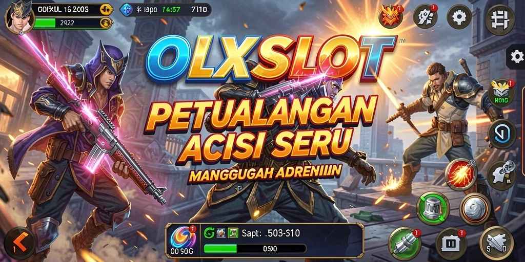 Screenshot OLXSLOT menampilkan aksi seru dalam gameplay yang mendebarkan.