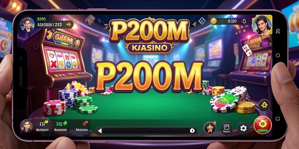 Tampilan antarmuka dan gameplay menarik di P200M.