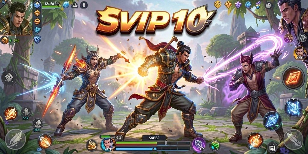 Tampilkan gameplay MOBA yang seru dan menegangkan.