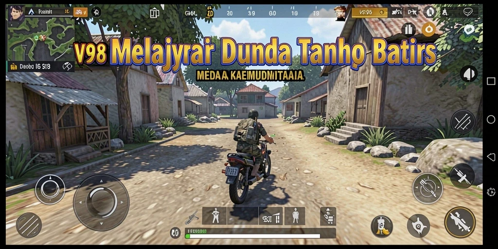 Tampilan visual menarik dari gameplay Open World V98.