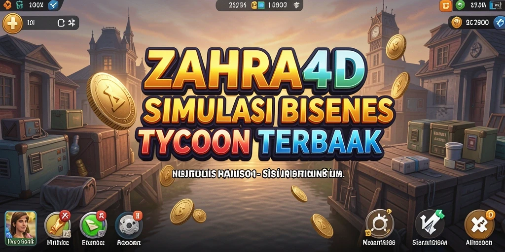 Tampilan gameplay ZAHRA4D dengan fitur bisnis yang menarik.